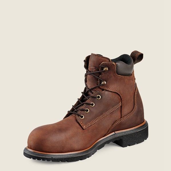 Bottes de Sécurité Red Wing - Dynaforce® - 6-Inch Waterproof Toe - Marron - Homme 453TESKMO